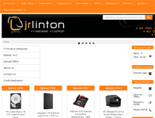 Tablet Screenshot of jrlinton.co.uk